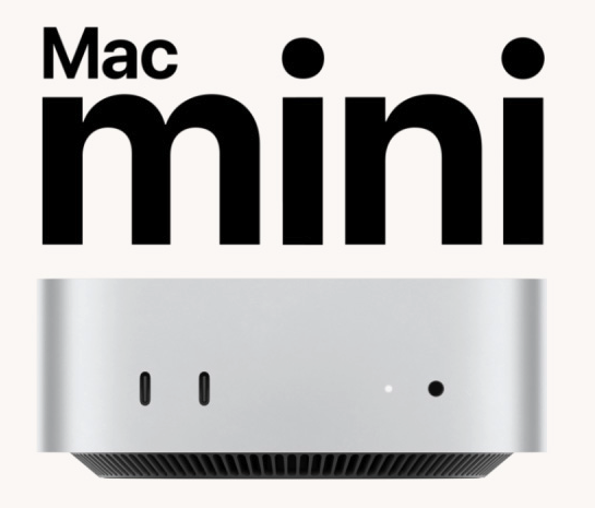 Mac mini M4 產品展示